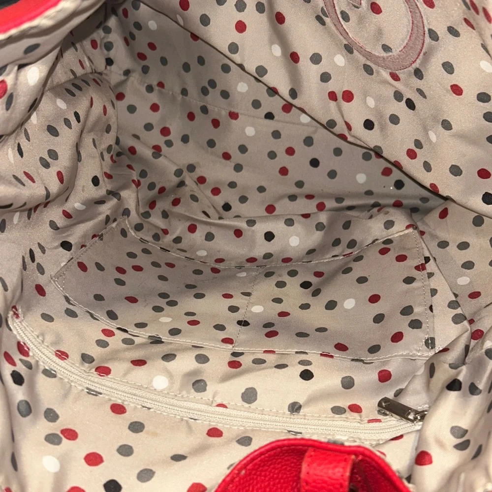 EUC thirty-one red large shoulder bag